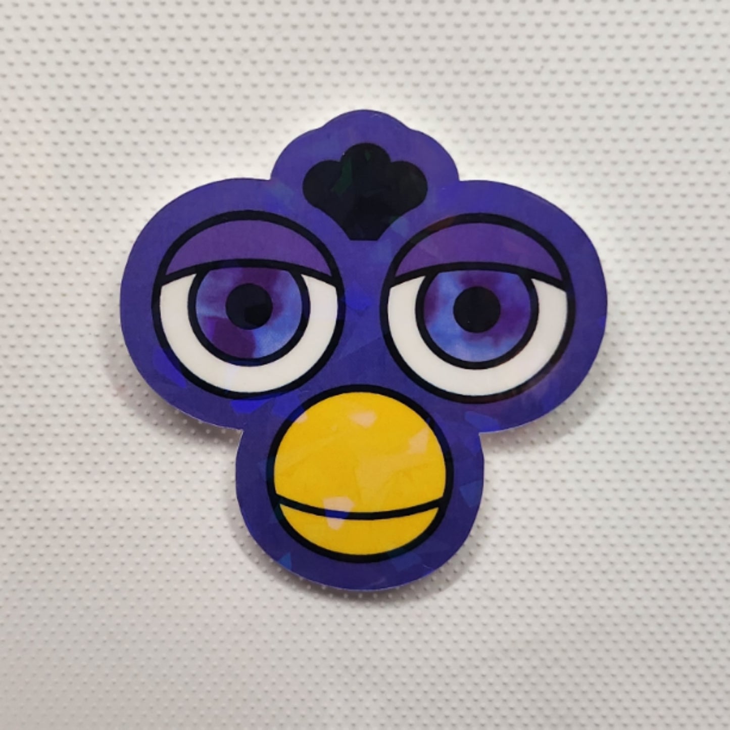 Purple Smoke Ferb Sticker - Sparkle Starbase