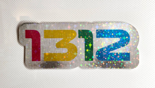 1312 Sticker - Sparkle Starbase