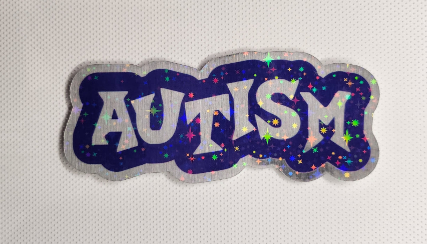 Autism sticker - Sparkle Starbase