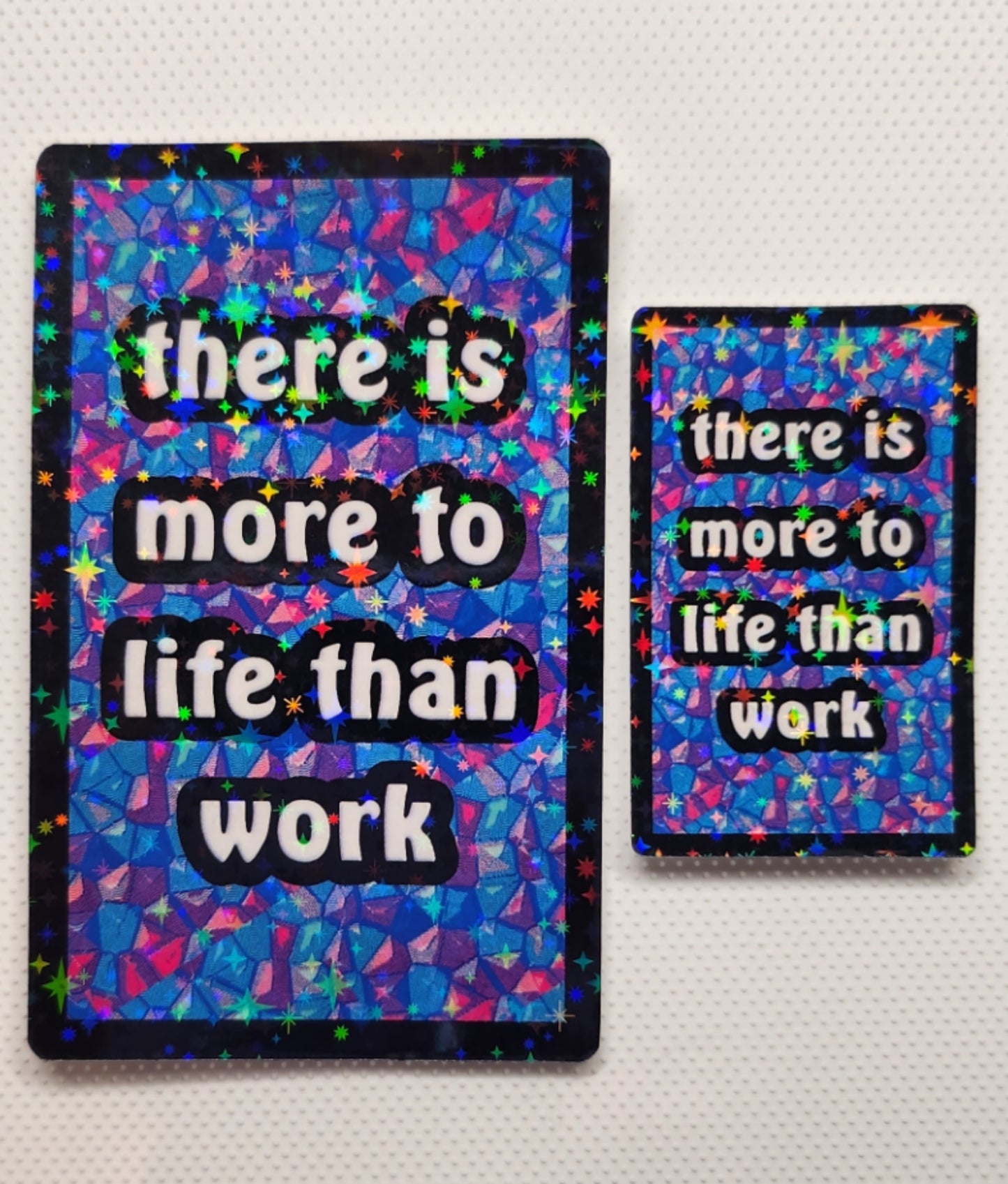 More to life sticker - Sparkle Starbase