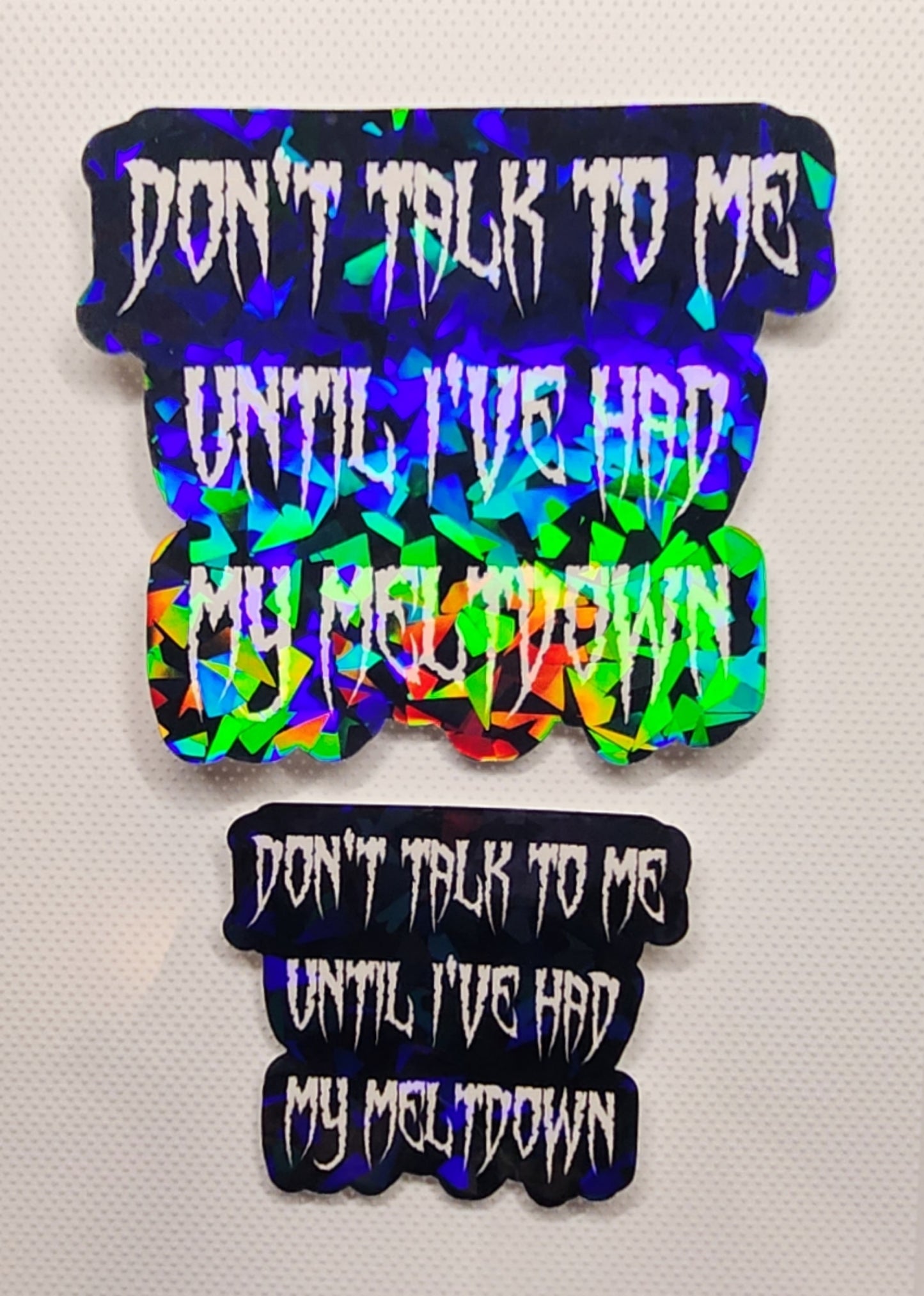 My meltdown sticker - Sparkle Starbase