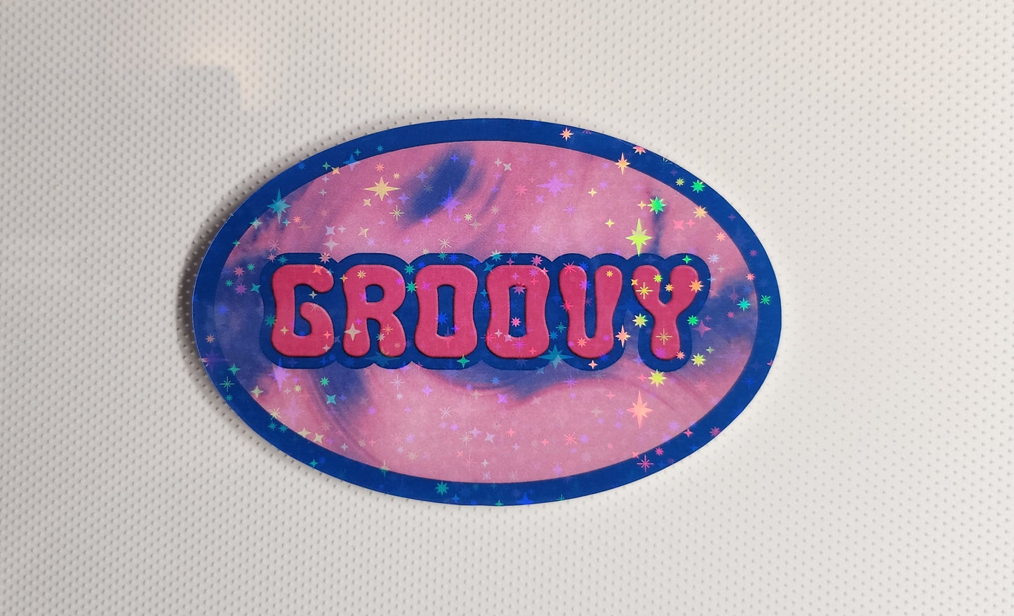 Groovy sticker - Sparkle Starbase