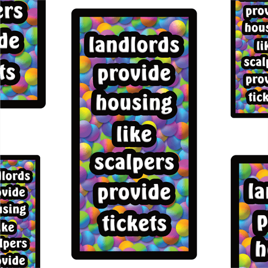 Landlords don't provide housing