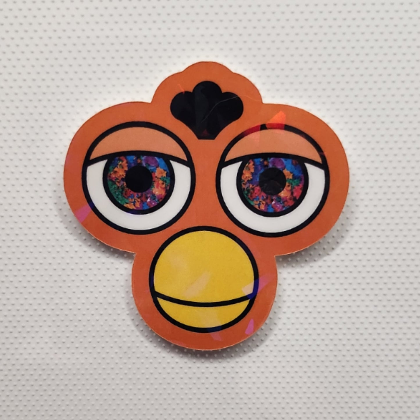 Orange Flowers Ferb sticker - Sparkle Starbase