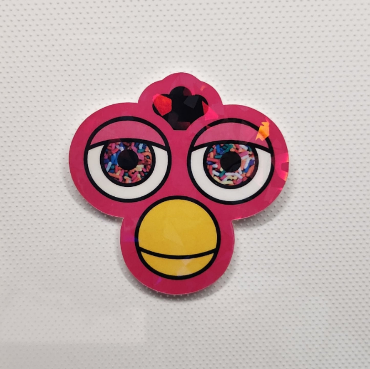 Pink Sprinkles Ferb sticker - Sparkle Starbase